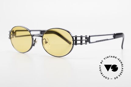 Yohji Yamamoto 52-6102 Industrial Oval Vintage Shades, outstanding materials and craftsmanship; made in Japan, Made for Men and Women