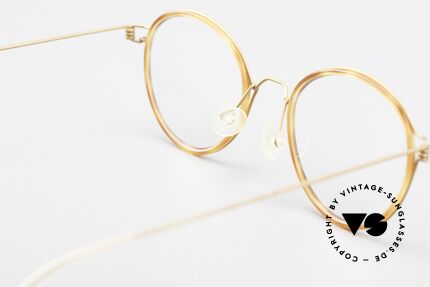 Lindberg Panto Air Titan Rim Titan Frame Acetate Inner Rim, unworn, NOS, with original magnetic case by Lindberg, Made for Men and Women Lindberg Panto Air Titan Rim Titan Frame Acetate Inner Rim, unworn, NOS, with original magnetic case by Lindberg, Made for Men and Women