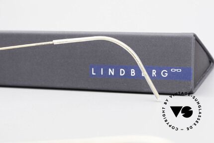 Lindberg Triton Air Titan Rim Titan Frame Acetate Inner Rim, Size: medium, Made for Men