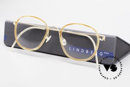 Lindberg Triton Air Titan Rim Titan Frame Acetate Inner Rim, Size: medium, Made for Men