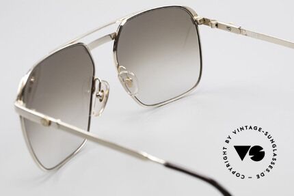 Dunhill 6011 Gold Plated 80's Sunglasses, NO RETRO frame, but a precious old original from 1984, Made for Men