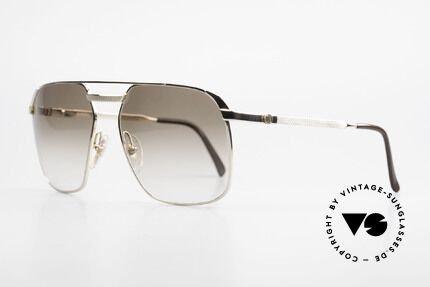Dunhill 6011 Gold Plated 80's Sunglasses, costly, GOLD-PLATED frame in LARGE size 62-17, 135, Made for Men