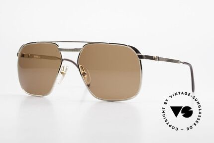 Dunhill 6011 Gold Plated Sunglasses 80's, masterpiece of style, quality, functionality and design, Made for Men