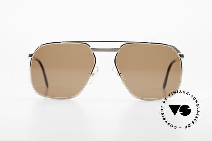 Dunhill 6011 Gold Plated Sunglasses 80's, noble DUNHILL vintage 80's sunglasses for gentlemen, Made for Men