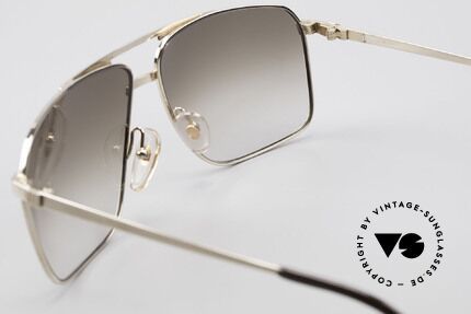 Dunhill 6126 Gold Plated 90's Sunglasses, NO RETRO frame, but a precious old original from 1990, Made for Men