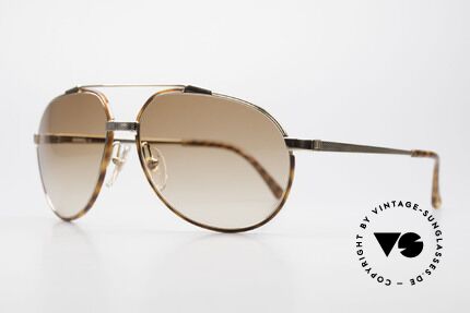 Dunhill 6174 Comfort Fit Luxury Sunglasses, gold-plated & BARLEY: hundreds of minute facets, Made for Men