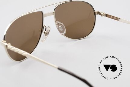 Dunhill 6147 90's Luxury Aviator Sunglasses, NO RETRO pilots SHADES, but authentic 1990's rarity, Made for Men