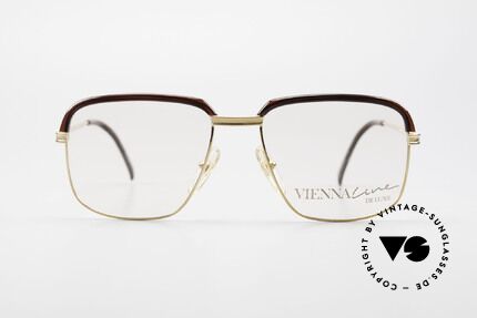 Vienna Line True 70's Men's Combi Frame, classic old 'combi glasses' (metal with plastic rim), Made for Men