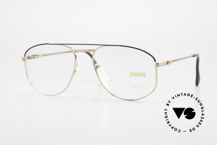 Zeiss 5923 Rare Old 90's Eyeglass-Frame, sturdy vintage eyeglass-frame by Zeiss from app. 1990, Made for Men
