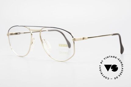 Zeiss 5923 Rare Old 90's Eyeglass-Frame, monolithic design .. built to last .. You must feel this!, Made for Men