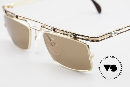 Cazal 975 Square Designer Sunglasses 90s, tangible superior crafting quality (made in Germany), Made for Men