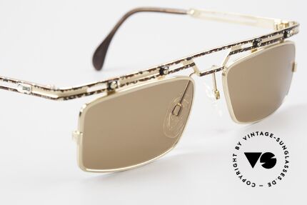 Cazal 975 Square Designer Sunglasses 90s, never used (like all our rare vintage CAZAL eyewear), Made for Men