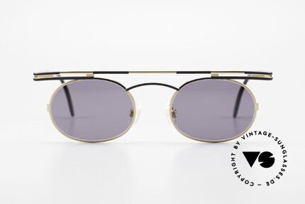 Cazal 761 Vintage Cazal Sunglasses 90's, angular & round at the same time; a real eye-catcher, Made for Men and Women