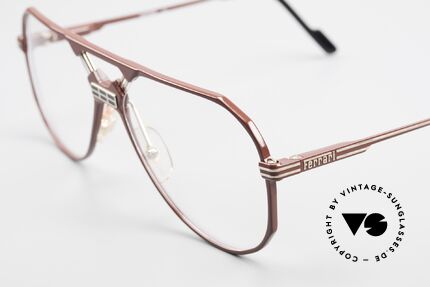 Ferrari F23 90's Ferrari Formula 1 Glasses, striking bridge; size 59/15, 140, F23, in color 580, Made for Men