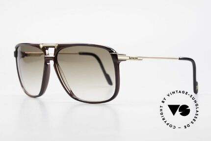 Ferrari F36/S 90's Men's Carbon Sunglasses, high-class carbon frame in 52mm height = large size, Made for Men