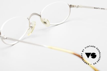 Bugatti 03705 Luxury Reading Glasses Unisex, demo lenses can be replaced optionally, size 48-21, Made for Men and Women