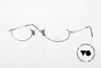 Bugatti 23687 High-Tech Men's Reading Frame Details