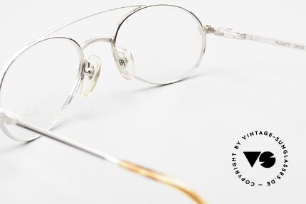 Bugatti 08104 Men's Vintage 80's Eyeglasses, DEMO lenses can be replaced with prescriptions, Made for Men