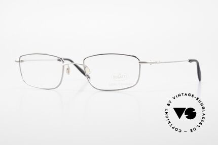 Bugatti 19061 90's Men's Titanium Eyeglasses Details