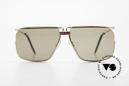 Ferrari F18/S No Retro Shades But Vintage, very interesting frame construction (half rimless design), Made for Men