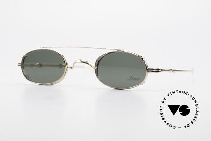 Lunor - Telescopic Sliding Temples And Clip On, Lunor: shortcut for French "Lunette d'Or" (gold glasses), Made for Men and Women