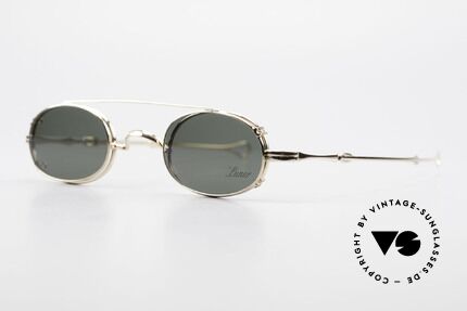 Lunor - Telescopic Sliding Temples And Clip On, well-known for the "W-bridge" & the plain frame designs, Made for Men and Women