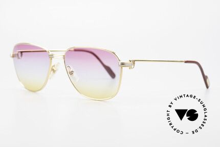Cartier Courcelles Unique 90's Luxury Sunglasses, 22ct gold-plated (like all vintage Cartier ORIGINALS), Made for Men and Women