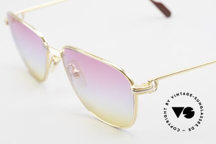 Cartier Courcelles Unique 90's Luxury Sunglasses, 2nd hand, but in a mint condition + case by CHANEL, Made for Men and Women