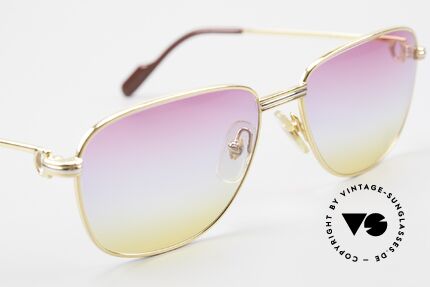 Cartier Courcelles Unique 90's Luxury Sunglasses, NO retro eyewear, but a genuine old Cartier Original!, Made for Men and Women