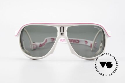 Carrera 5544 Sports Glacier Sunglasses 90's, perfect fit and high wearing comfort (with elastic strap), Made for Men and Women
