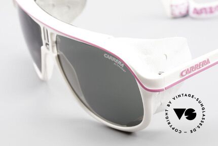 Carrera 5544 Sports Glacier Sunglasses 90's, can be worn as 'regular' sunglasses, too (just pratical), Made for Men and Women