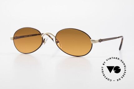 Bugatti 15769 Bronze Brown Metallic Frame, very elegant vintage designer sunglasses by BUGATTI, Made for Men and Women