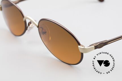 Bugatti 15769 Bronze Brown Metallic Frame, unworn (like all our rare vintage 90's Bugatti eyewear), Made for Men and Women