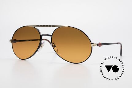 Bugatti 02927 Sunset Sun Lenses 80's Rarity, very elegant Bugatti vintage 80's designer sunglasses, Made for Men