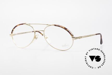 Bugatti 03081 90's Men's Glasses True Vintage, very elegant BUGATTI eyeglass-frame for men, Made for Men