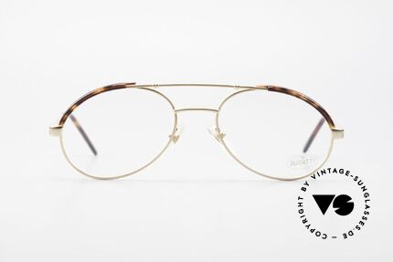 Bugatti 03081 90's Men's Glasses True Vintage, made around 1990 in France, top craftsmanship, Made for Men