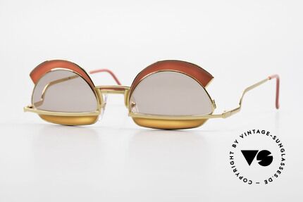 Casanova Arché 5 Limited 80's Art Sunglasses, glamorous CASANOVA sunglasses from around 1985/86, Made for Women