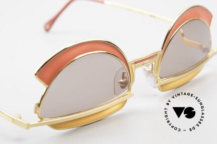 Casanova Arché 5 Limited 80's Art Sunglasses, unworn + with original Casanova case (collector's item), Made for Women