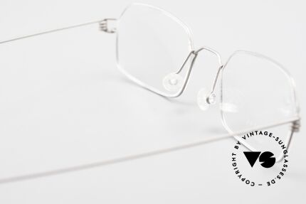 Lindberg Neptun Air Titan Rim Titanium Eyeglass-Frame Men, simple & strong frame: free from screws, rivets & welds, Made for Men