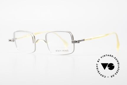 Alain Mikli 0115 / 01 Hinged Lenses 2 in 1 Glasses, great idea, brilliant made (in TOP-notch quality), Made for Men and Women