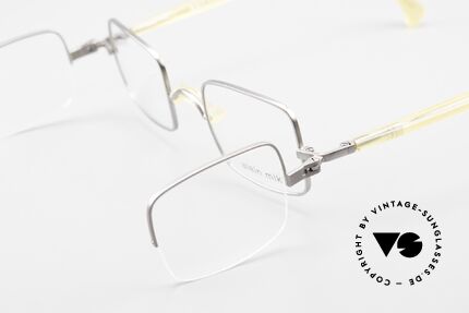 Alain Mikli 0115 / 01 Hinged Lenses 2 in 1 Glasses, never worn (like all our vintage Alain Mikli specs), Made for Men and Women