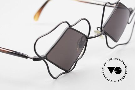 Claude Montana 657 Haute Couture Sunglasses 80s, one of a kind, collector's item (belongs in a museum), Made for Women