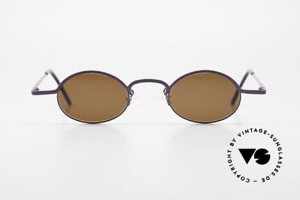 Theo Belgium San 90's Oval Designer Sunglasses, founded in 1989 as 'opposite pole' to the 'mainstream', Made for Women
