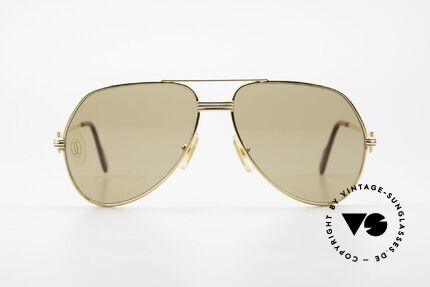 Cartier Vendome LC - M Mystic Cartier Mineral Lenses, mod. "Vendome" was launched in 1983 & made till 1997, Made for Men