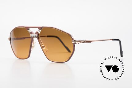 Ferrari F22/S Customized Sunset Lenses XL, modified "aviator sunglasses"; flexible spring hinges, Made for Men