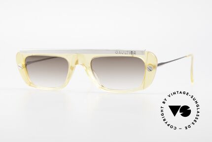 Jean Paul Gaultier 55-0771 Striking Vintage 90s Shades, striking Jean Paul GAULTIER vintage sunglasses, Made for Men and Women