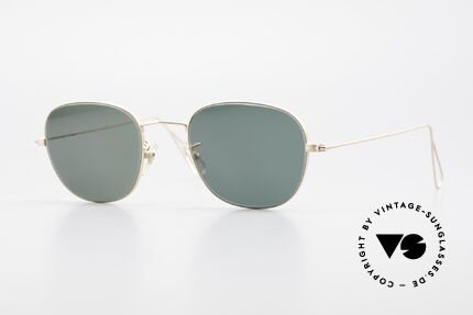 Cutler And Gross 0307 Classic 90s Designer Sunglasses Details