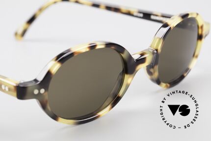 Sunglasses Cutler And Gross 0158 Small Oval Designer Sunglasses