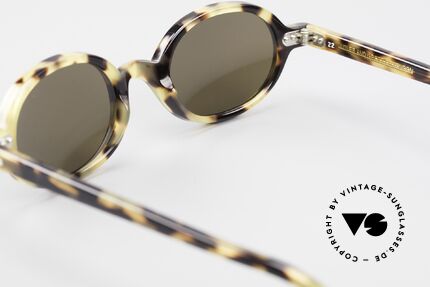 Sunglasses Cutler And Gross 0158 Small Oval Designer Sunglasses
