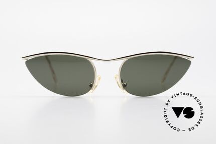 Cutler And Gross 0359 Cat Eye Designer Sunglasses, classic, timeless UNDERSTATEMENT luxury sunglasses, Made for Women